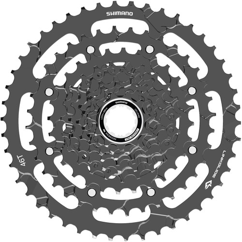 Shimano lg400 cues - shimano, cs-lg400-9